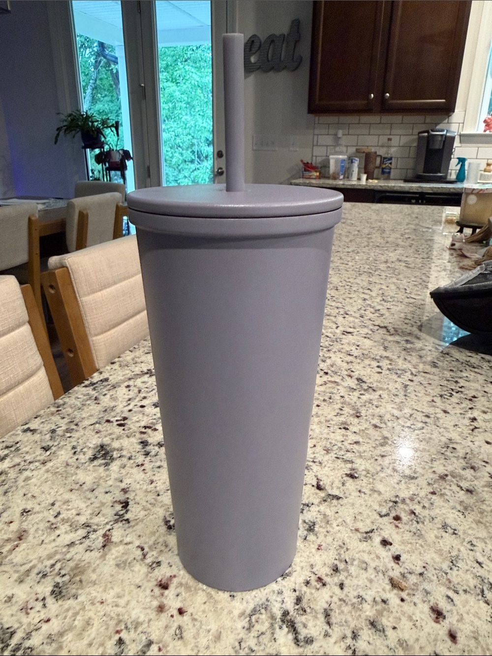 Hydrapeak Lavender Tall Tumbler with Straw